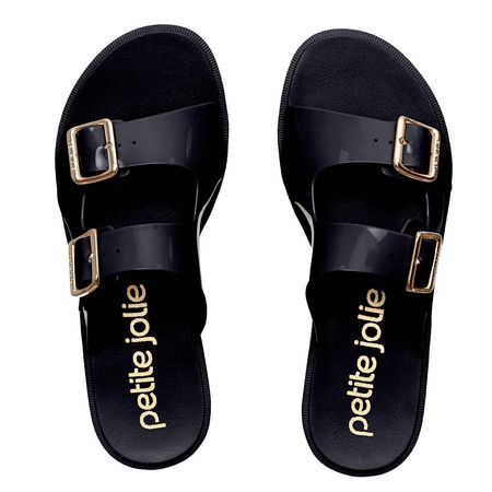 Chinelo Petite Jolie Beats Preto/Ouro - PJ5351 35