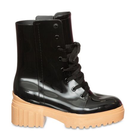 Bota Petite Jolie Strokes Preto/New Camel - PJ5604 39-0