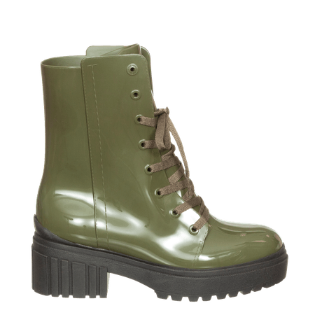Bota Petite Jolie Strokes Verde Musgo PJ5604 33-4