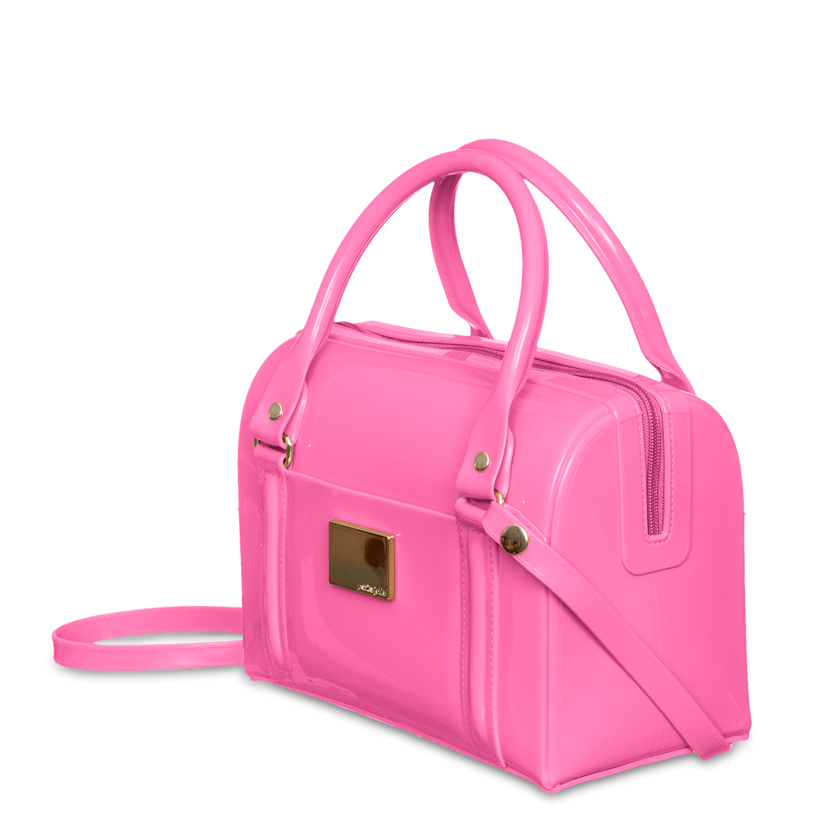 neon transparent bolsa