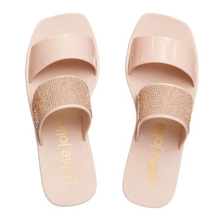 Chinelo Nude/Ouro PJ6071 36
