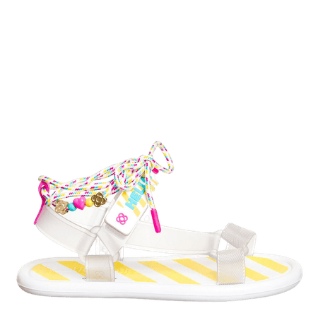 Sandália Translucido/Branco Hello Kitty PJ6576HK 36