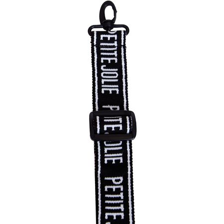 Alça Petite Jolie Preto/Branco PJ20096