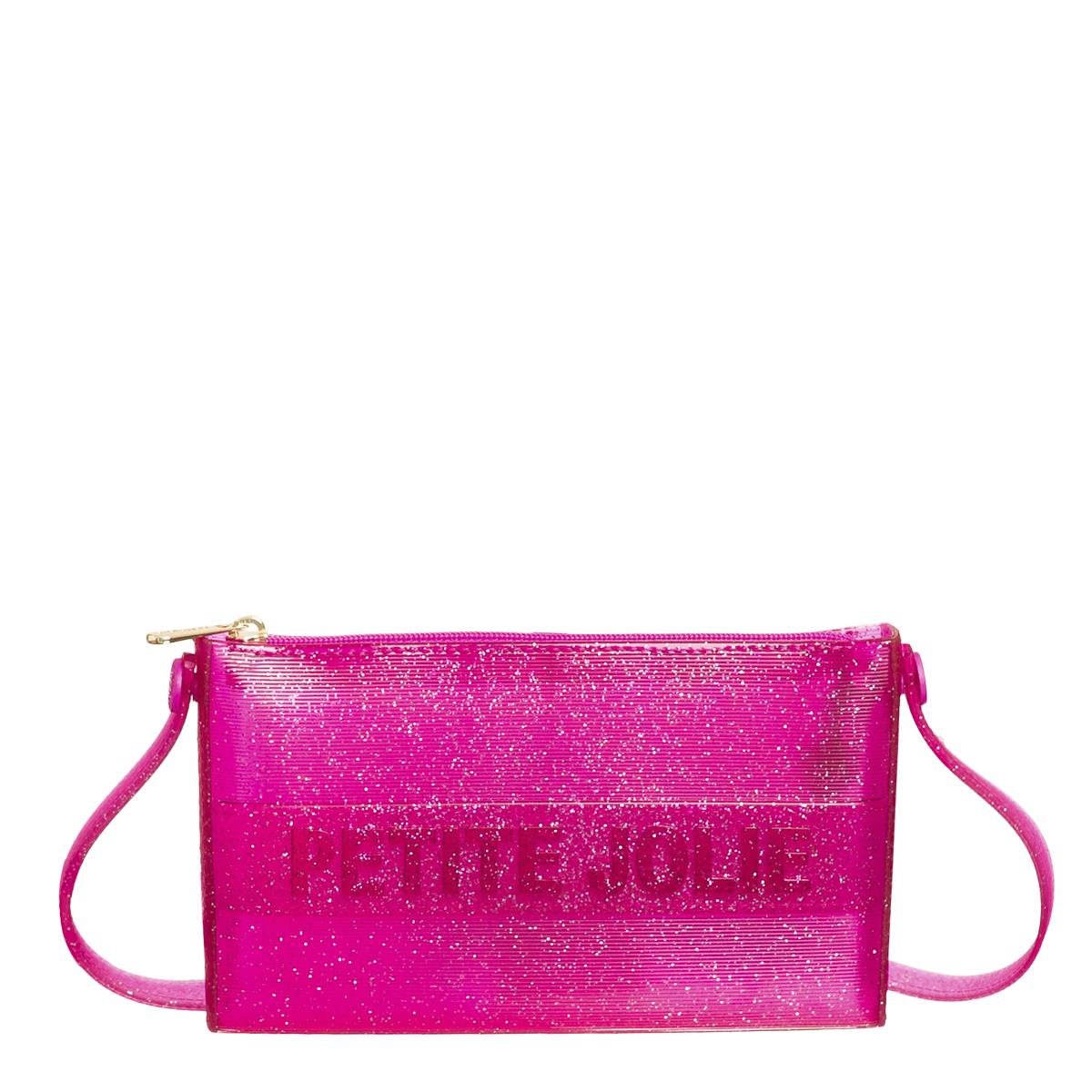 Bolsa Glitter Dark Pink PJ10478