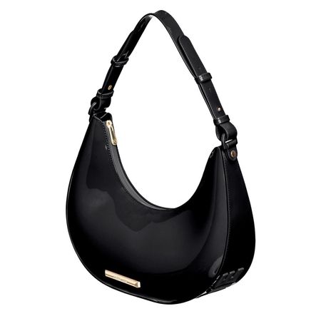 BOLSA POCHETE BUMBAG PVC PETITE JOLIE PJ3182 - Preto - Delabela