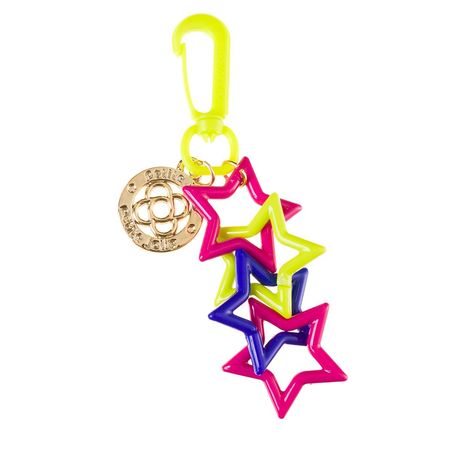 Chaveiro Dark Pink/Lemon/Blue/Dark Pink PJ20136