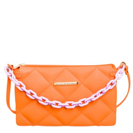 Bolsa Petite Jolie Bea Tangerina/Lilac - PJ10677