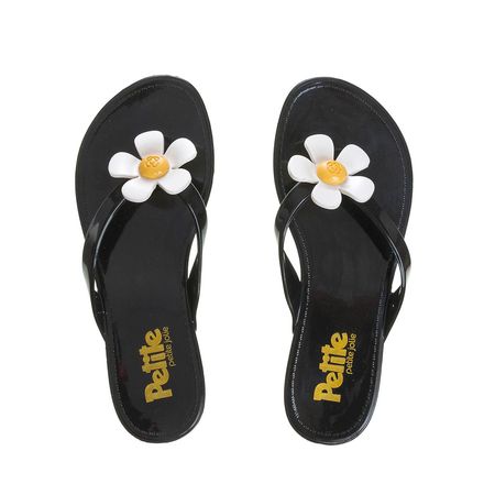 Chinelo Infantil Petite Jolie Lucky IN Preto - PJ6916IN 25
