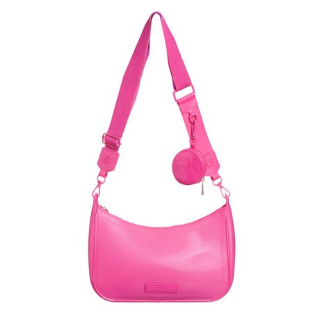 BOLSA POCHETE BUMBAG PVC PETITE JOLIE PJ3182 - Vermelho