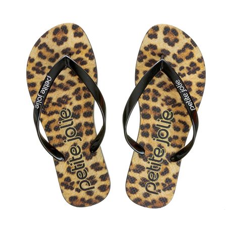 Chinelo Petite Jolie Fresh Preto/Sola Preto/Onça 4 PJ6969 37