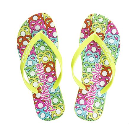 Chinelo Petite Jolie Fresh Lemon/Logomania - PJ6969 33-4
