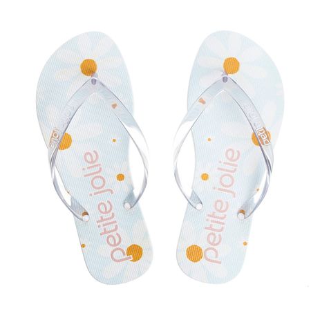 Chinelo Petite Jolie Fresh Branco/Margarida - PJ6969 36