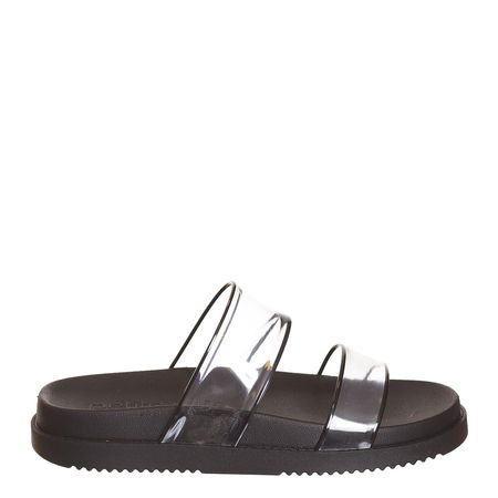Chinelo Petite Jolie Ice Translucido/Preto - PJ6999 33-4