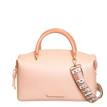 Bolsa Petite Jolie Jay com Divisória e Alça Nude New PJ10409 - Loja Lemis