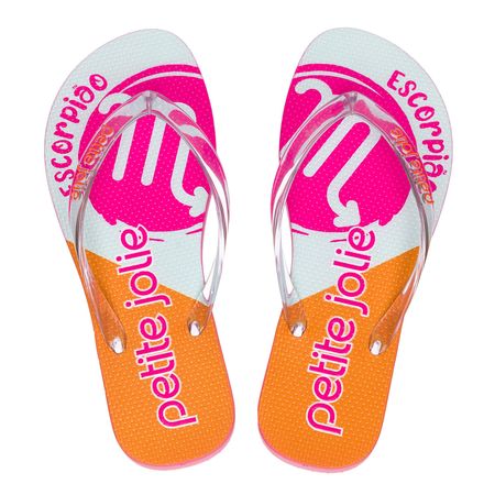 Chinelo Petite Jolie Fresh Escorpião PJ6969 36