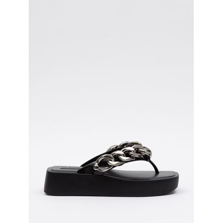 Chinelo Petite Jolie Hit Preto - PJ6515 37-8