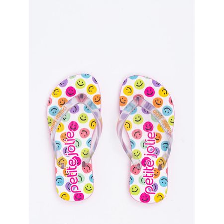Chinelo Petite Jolie Fresh IN Translucido/Carinhas PJ6969IN 27-8