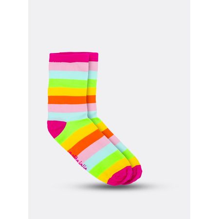 Meia Petite Jolie Casual Colorida Infantil PJ20251IN 28/33
