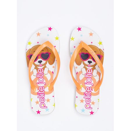 Chinelo Petite Jolie Fresh IN Coral/Dog 6 PJ6969IN 29-0