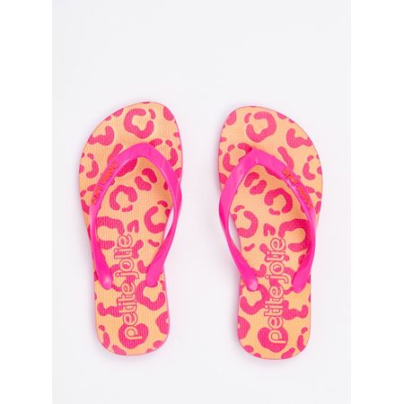 Chinelo Infantil Petite Jolie Fresh IN Onça Color 5 PJ6969IN 25-6