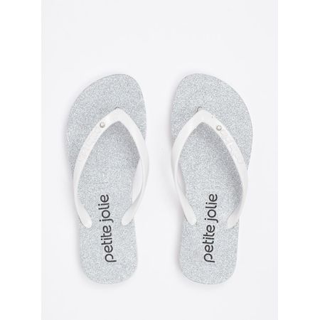 Chinelo Petite Jolie Fresh Branco PJ7228 33-4