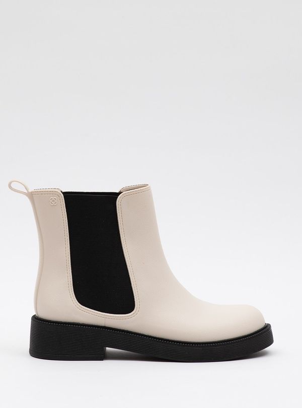 Bota Petite Jolie Boston Marfim/Preto PJ7129 37