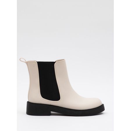 Bota Petite Jolie Boston Marfim/Preto PJ7129 37
