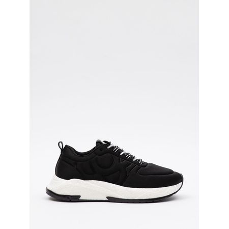 Tênis Petite Jolie Puff Sneaker Preto/Branco PJ7284 36