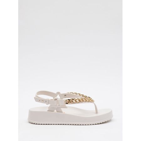 Sandália Petite Jolie Sunshine White PJ7233 35