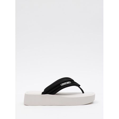 Chinelo Petite Jolie Hit Preto/Branco PJ7286 35-6