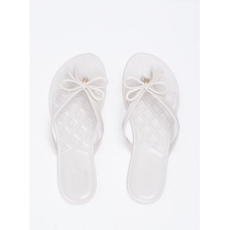 Chinelo Petite Jolie Express II White PJ2272II 35