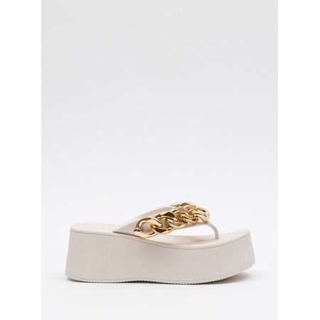 Chinelo Petite Jolie Plus White PJ7350 39-0