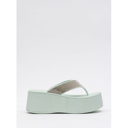 Chinelo Petite Jolie Plus Shine Soft Green PJ7414 35