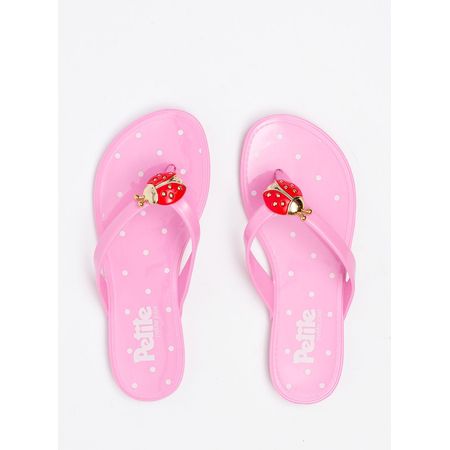Chinelo Infantil Petite Jolie Lucky In Bubble Pink PJ7531IN 25