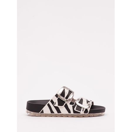 Chinelo Petite Jolie Lovin' Flat White/Preto PJ7498 35