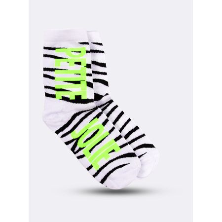 Meia Petite Jolie Casual Zebra PJ20186 34/9