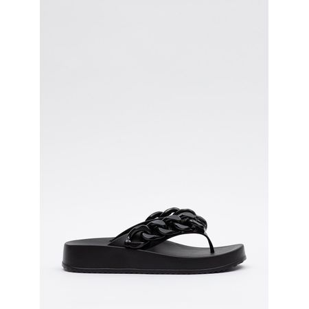 Chinelo Petite Jolie Basic Preto PJ7225 39-0