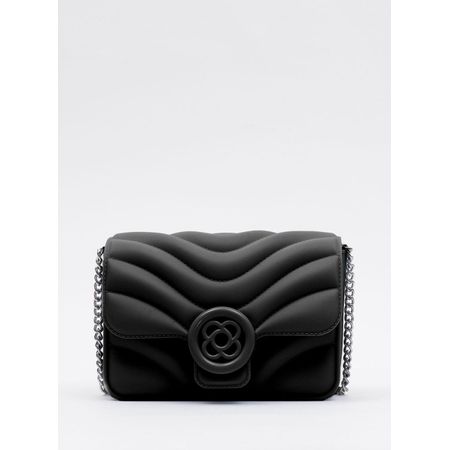 Bolsa Petite Jolie Sophy Preto/Grafite PJ10980