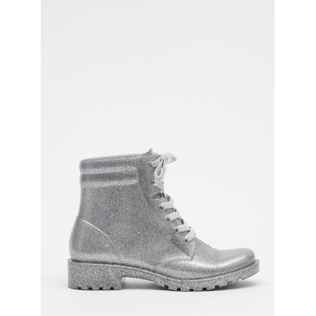 Bota Infantil Petite Jolie Iggy IN Glitter Prata PJ4995IN 27-8