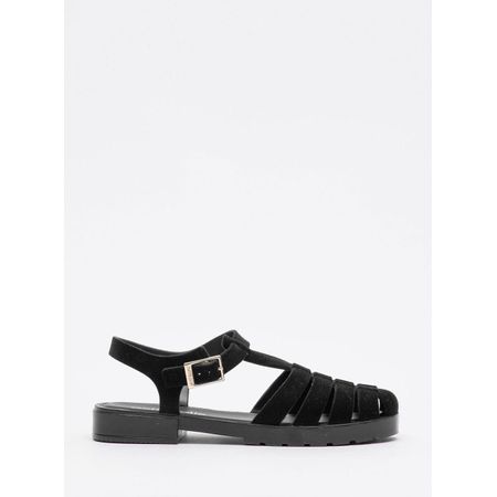 Sandália Petite Jolie Polly Preto/Branco PJ5595A 33-4