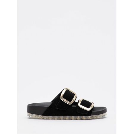 Chinelo Petite Jolie Lovin' Flat Preto PJ7279A 33-4