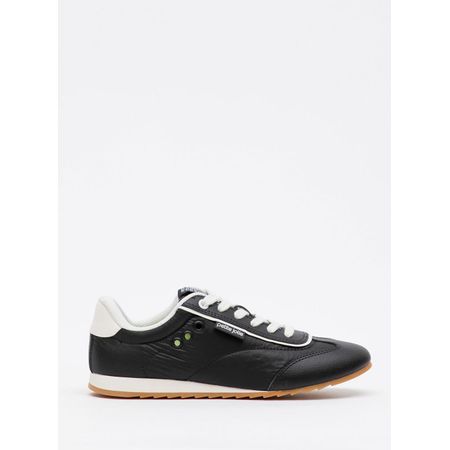 Tênis Petite Jolie Flat Sneaker Preto/Avela PJ7546 33-4