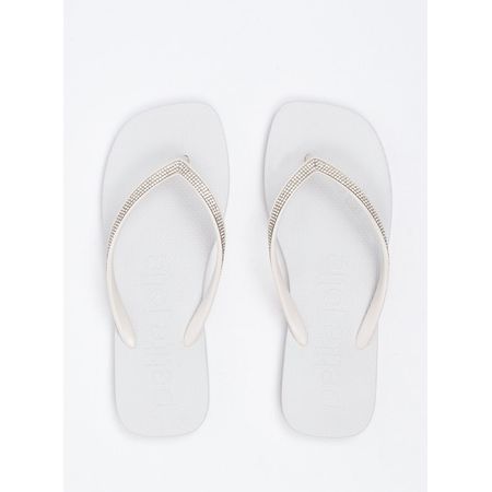 Chinelo Petite Jolie Refresh Shine White PJ7404 33-4