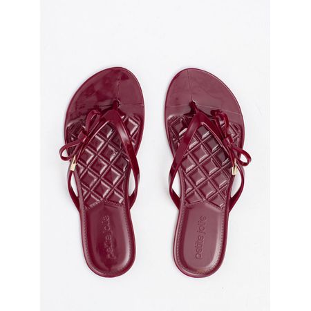 Chinelo Petite Jolie Express II Merlot PJ4186II 34