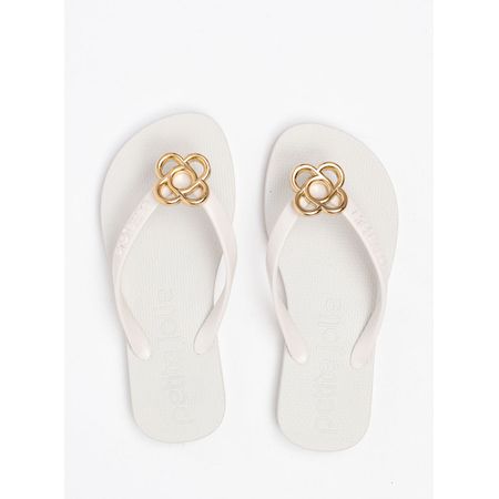 Chinelo Infantil Petite Jolie Fresh IN White PJ6979IN 25-26