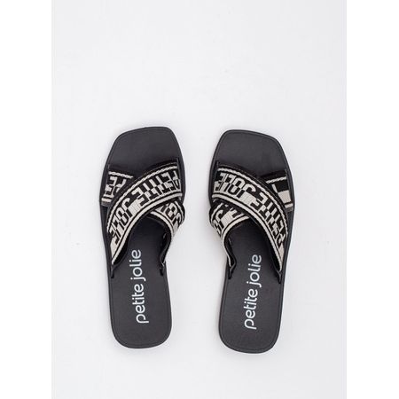 Chinelo Petite Jolie Vibe Preto/White PJ6437 38
