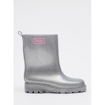 Bota Infantil Petite Jolie Jump IN Glitter Prata PJ7134IN 25-6