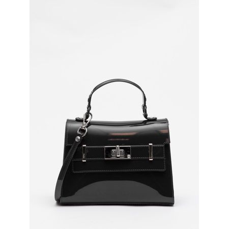 Bolsa Petite Jolie Mini Paris Preto/Grafite PJ11232
