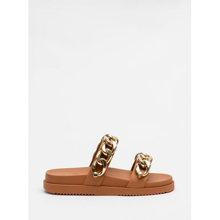 Chinelo Petite Jolie New Doce De Leite PJ7635 33-4