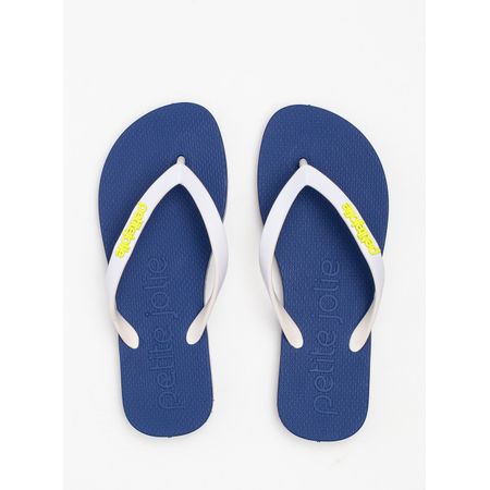 Chinelo Petite Jolie Fresh White/Sola Dark Blue PJ7638 35